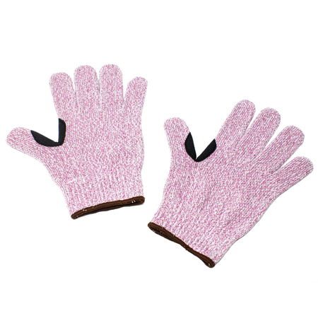 SAFE HANDLER Reinforced Cut Resistant Gloves, Pink, Medium, PR BLSH-HD-CRG1-M-P